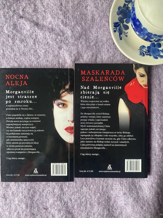 Książka Wampiry z Morganville Nocna Aleja Maskarada  szaleńcow R Caine