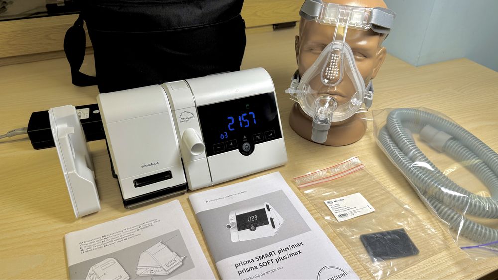 Сіпап апарат Lowenstein Prisma SOFT MAX Bluetooth, cpap, храп, апноє ...