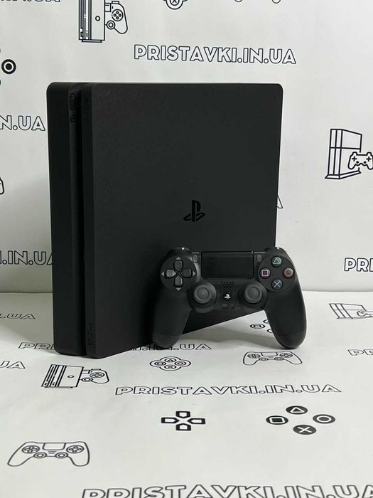 Ігрова приставка PS4 Slim 1Tb (9.00-12.52)) +43 ігор Гарантія