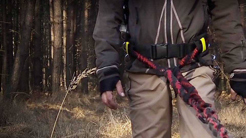 HIFICA LITE TREK PA - Pas Biodrowy Dogtrekking Trucht z Psem