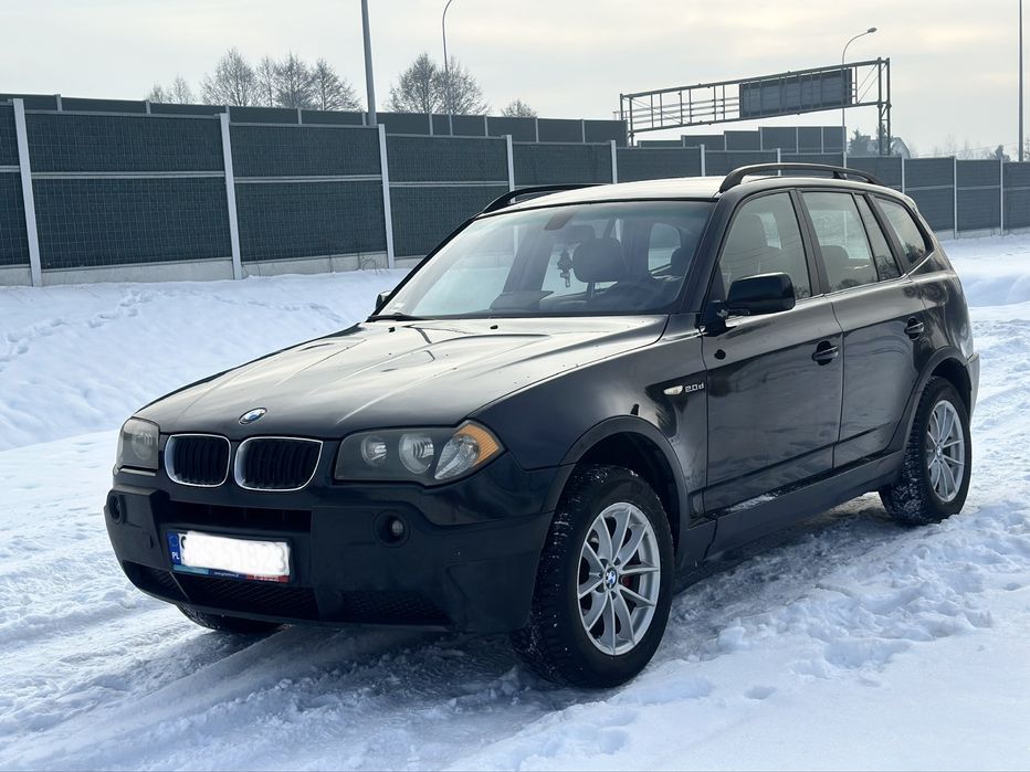 BMW x3 2.0d 150KM Skóry, radio cd , Klikatyzacja, komputer