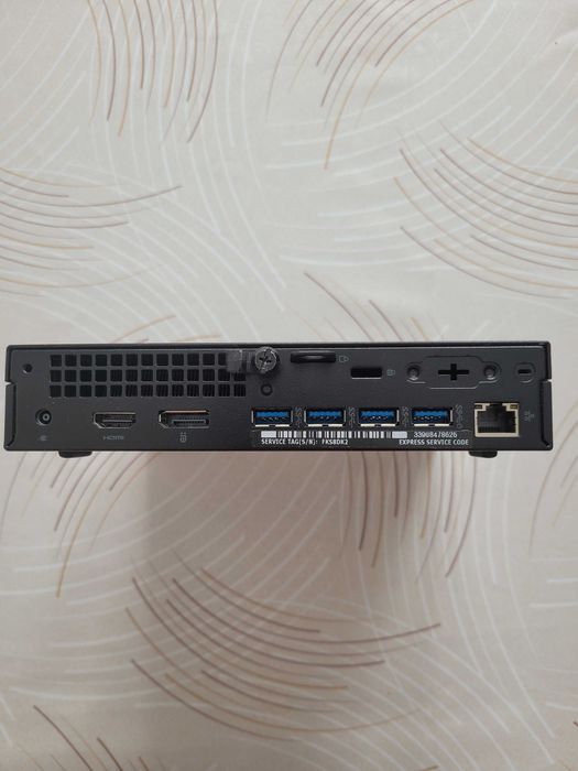 Dell OptiPlex 7050 Micro Mini PC i5-7600T Windows 10 Pro SSD NVMe Zasilacz