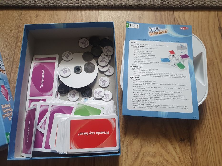 Gra karciana towarzyska planszowa Ice Breaker planszówka