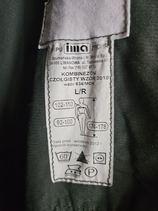 Kombinezon czogisty nowy