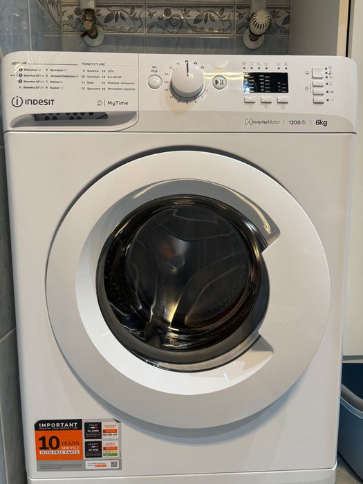 Pralka INDESIT używana płyn do czyszczenia GRATIS
