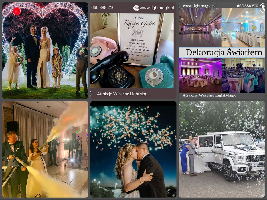 Fotobudka,Ciężki Dym,Fotomagnesy,CO2 GUN, Fotobox Vogue,Wiatraki