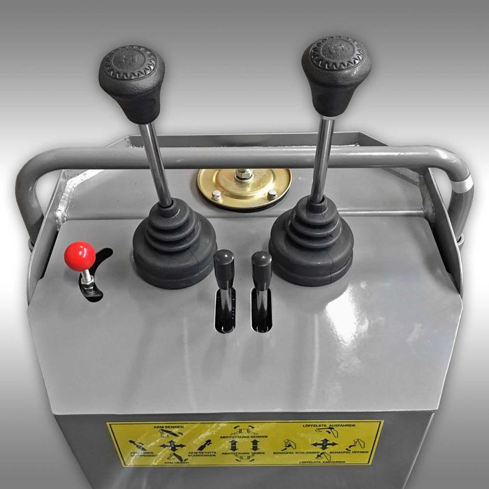 Retroescavadora, braço retro para trator