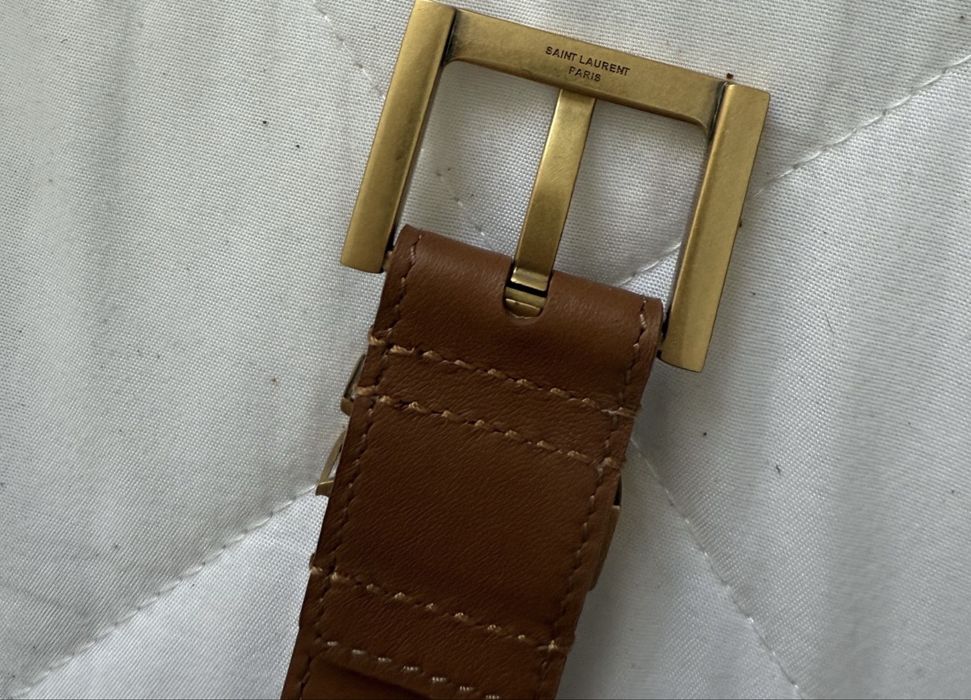 Pasek YSL pasek do spodni Yves Saint Laurent 3 cm