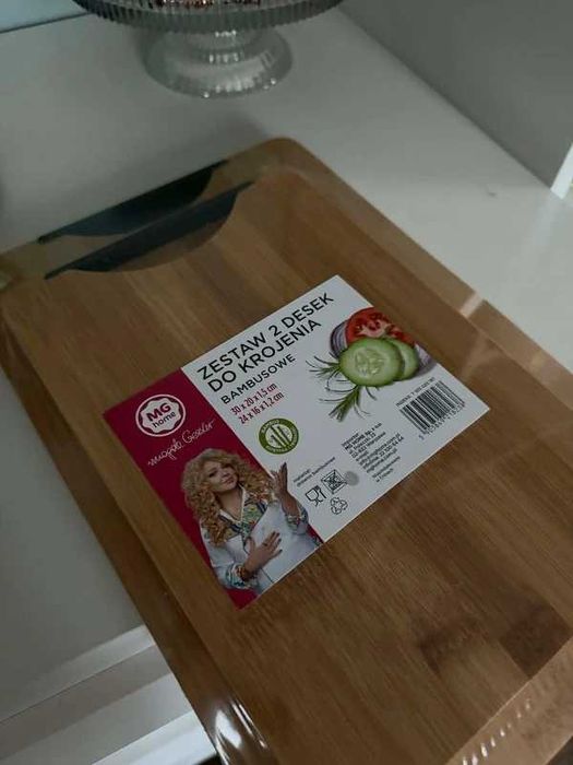 Zestaw dwóch desek do krojenia MG home