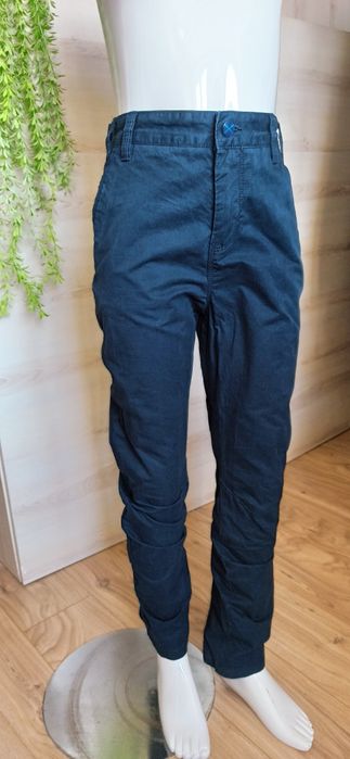 Sg Granatowe spodnie 134 spodnie chłopięce 134