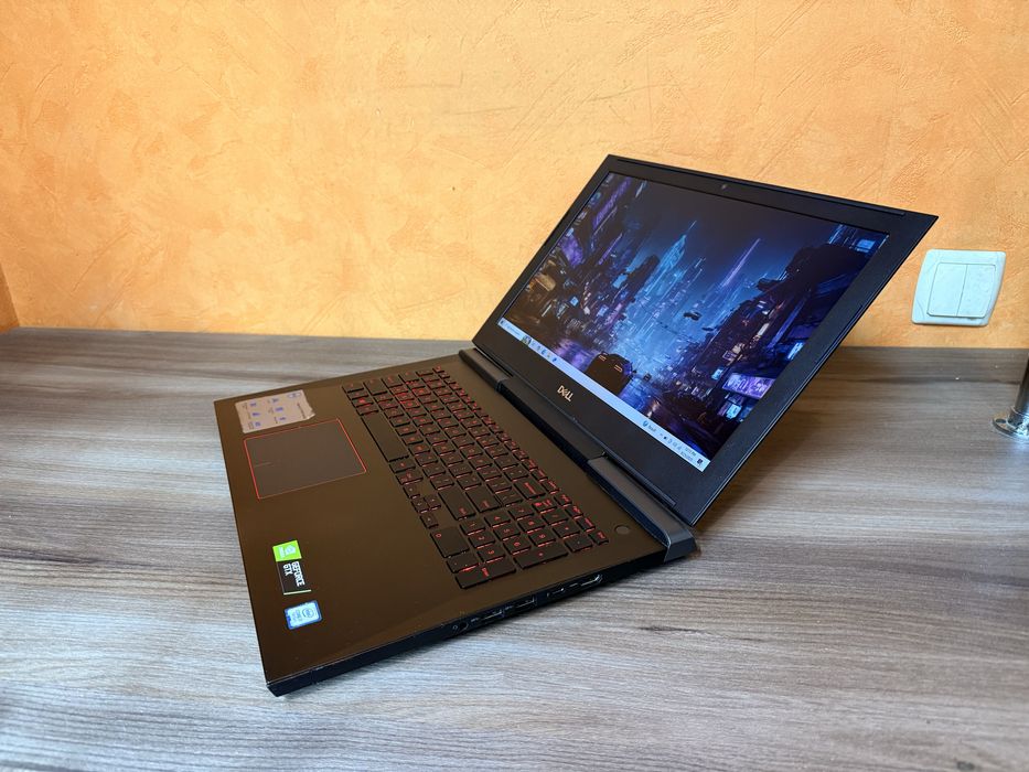Бюджетний ігровий ноутбук Dell (Core i7/16/256+1TB/GTX1060/FHD IPS)