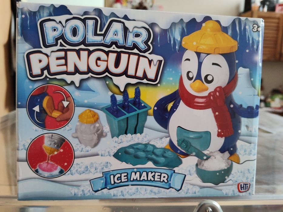 Pingwin do robienia lodów sorbetów zabawka polar penguin