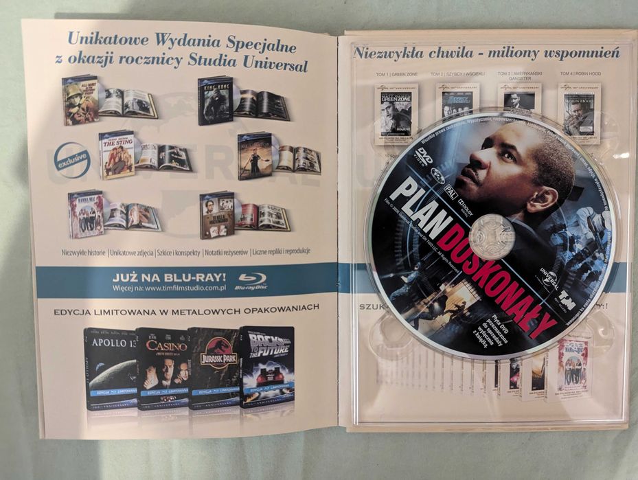 Plan doskonały DVD książka + film