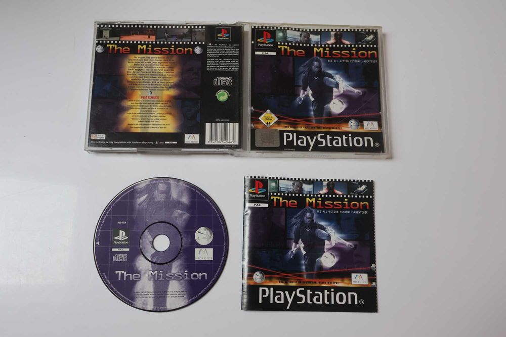 Gra The Mission na konsolę Sony Playstation 1 (PS1/PSX) wersja PAL, Angielski, Stan Dobry