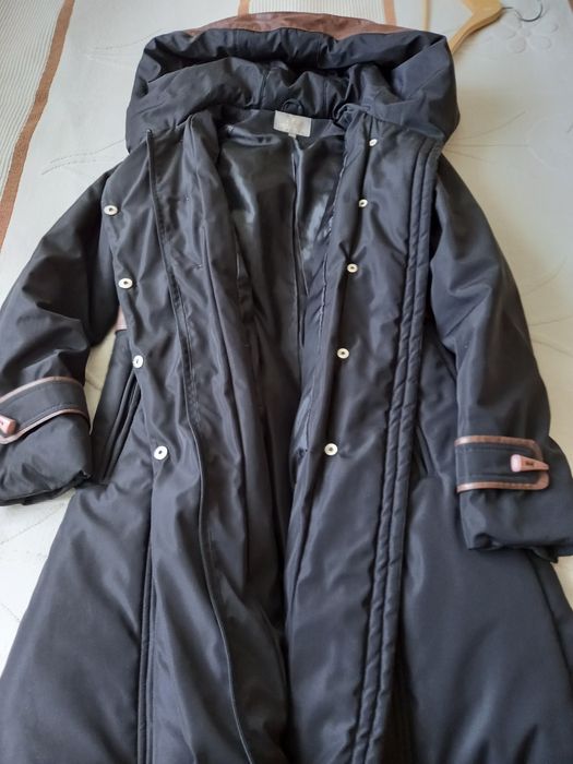 Kurtka damska ocieplana z kapturem r 40