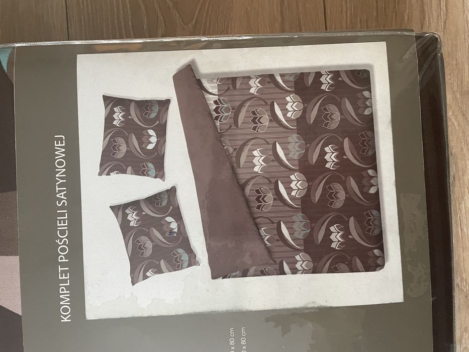 Komplet pościeli satynowej 200x220 70x80