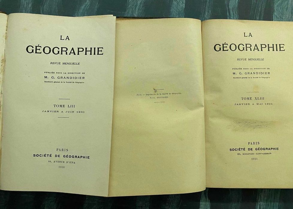 La Géographie - M. G. Grandidier