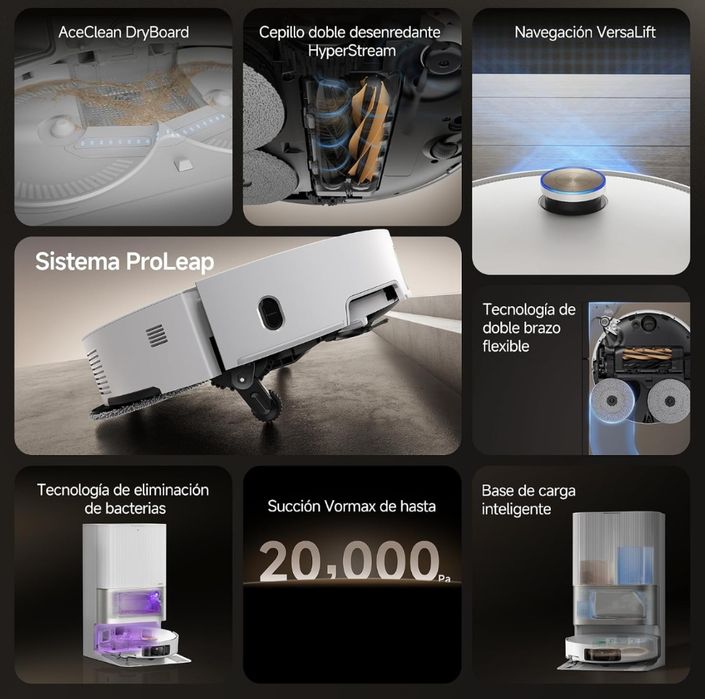 Aspirador Robot Dreame X50 Ultra