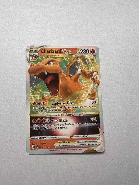 Karta Charizard VSTAR  018/172