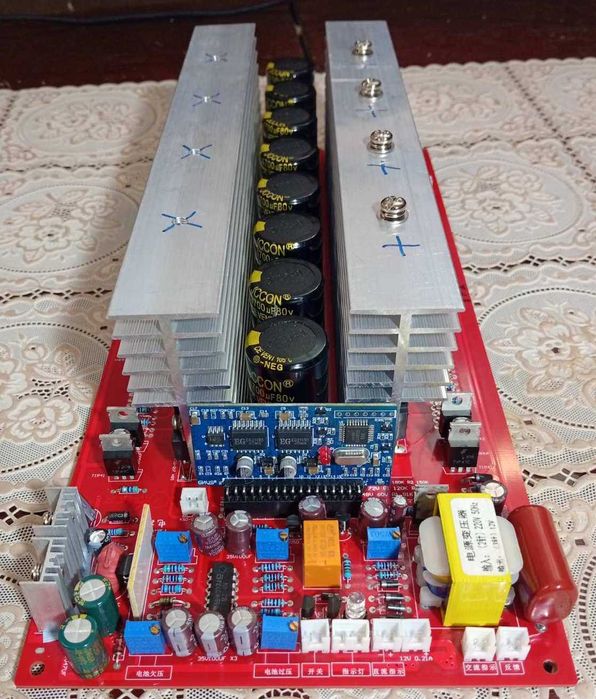 Потужний інверторний модуль чистої синусоїди 48V 12kW.