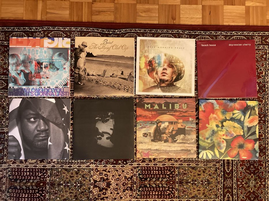 Discos de vinil em bom estado
