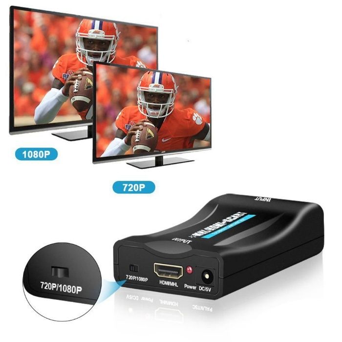 HDMI to SCART Converter Adapter (New)64550493923586121