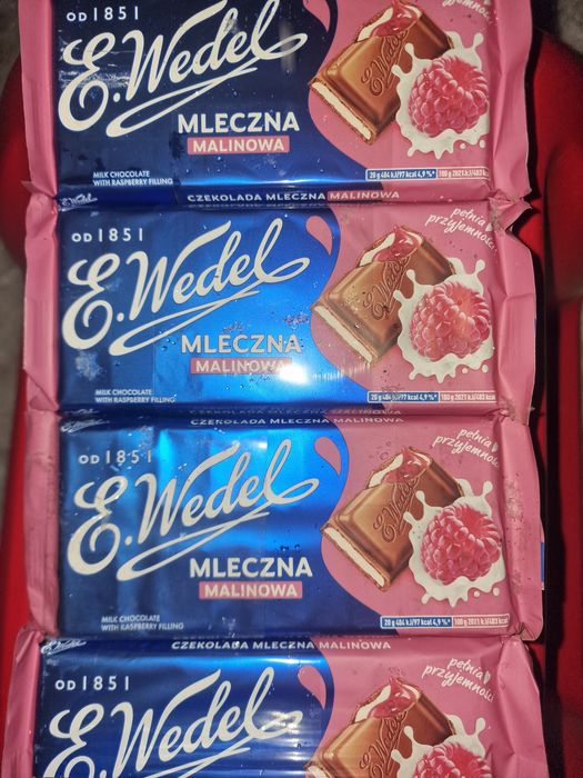 Czekolada Wedel malina