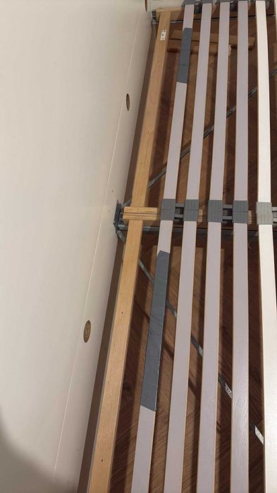 Dno łóżka, stelaż IKEA LÖNSET 180x200 Łóżko IKEA MALM Lublin