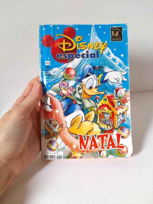 Livro de BD Disney Especial Número 201 Coleção Anos 2000