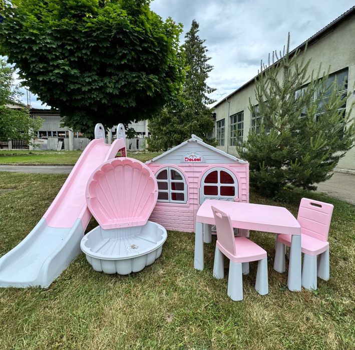 Акція‼️Еко- гірка дитяча Будиночок дитячий будинок Пісочниця Домик