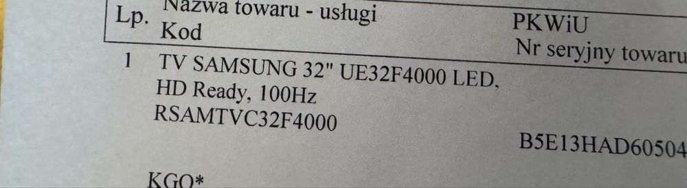 Samsung 32 tv monitor