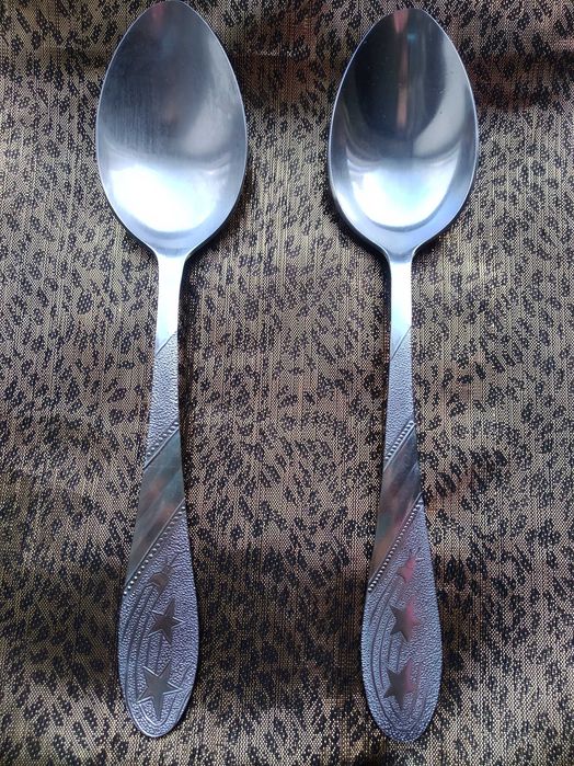 Ложки радянських часів із зірочками_2 штучки.