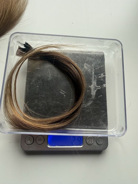 Wlosy naturalne słowiańskie brązowe