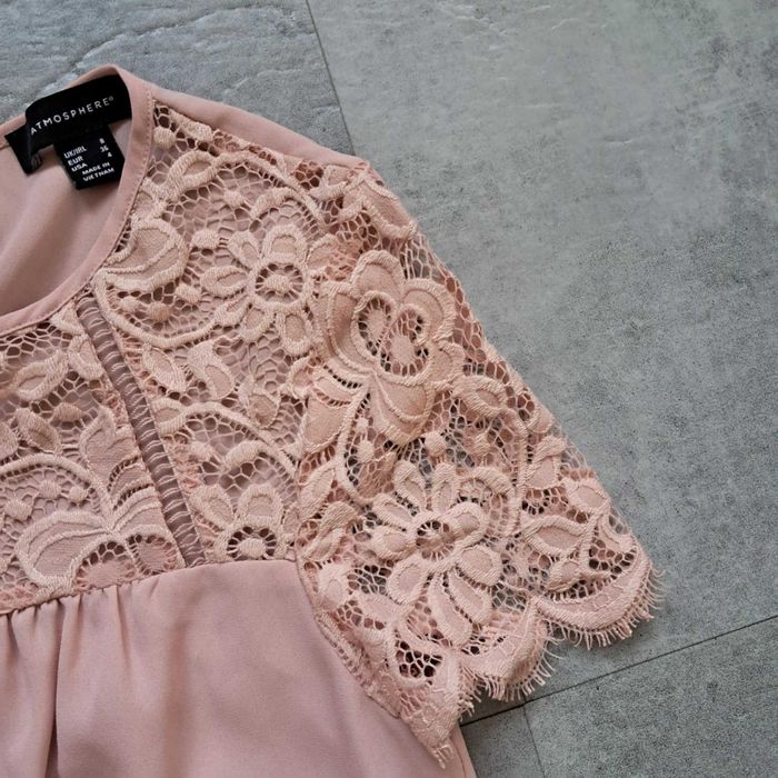 Bluzka z krótkim rękawem w stylu boho