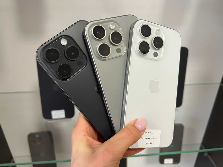 iPhone 15 Pro 128 gb Neverlock / від Магазину + Гарантія / Обмін