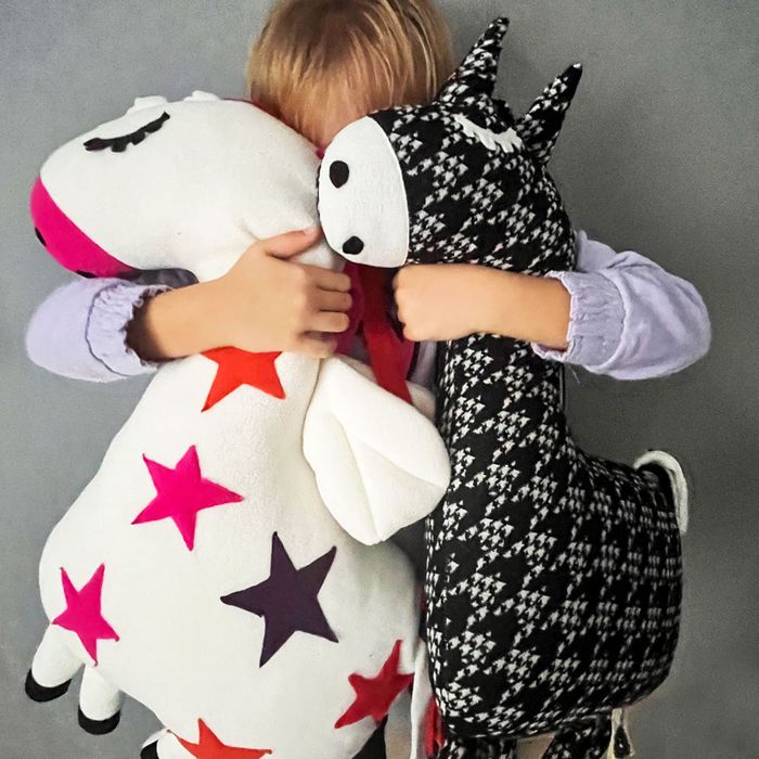 Przytulanka-poduszka duża konik