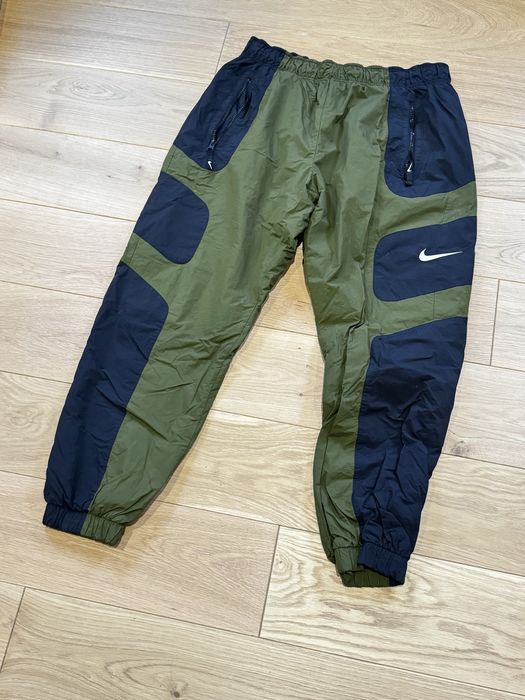 Spodnie dresowe Nike sportowe szeleszczące ortalionowe roz L