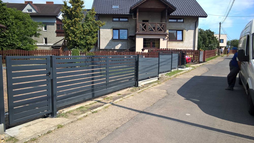 Nowoczesne ogrodzenie PALISADOWE - polski produkt !