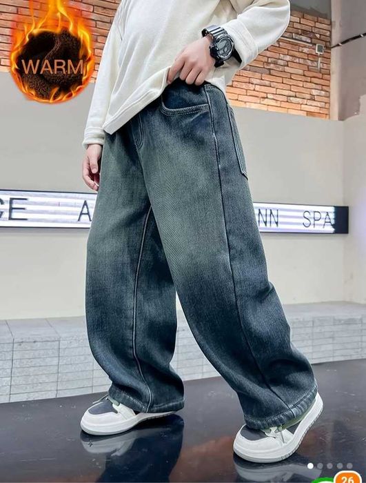 Теплі джинси на парня 14-15років