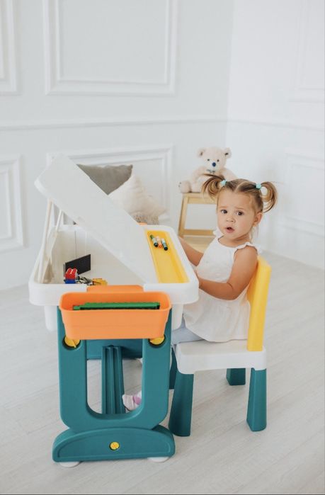 Детский столик POPPET "Трансформер 6 в 1" и стульчик