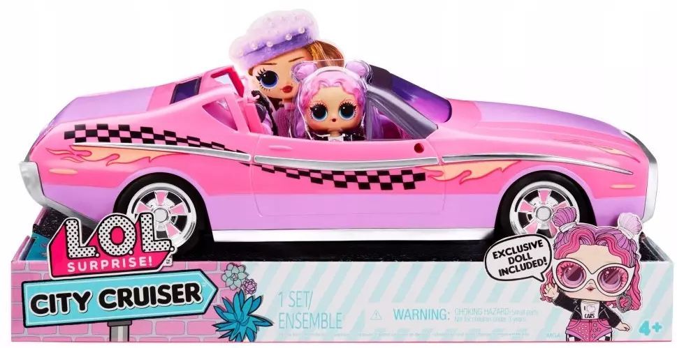 L.O.L. Surprise! Auto City Cruiser + laleczka. MGA. Nowy Produkt