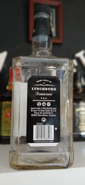 garrafa jack daniel's 3 litros