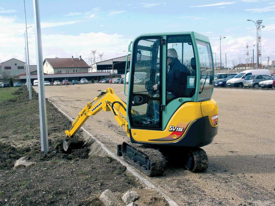 Minikoparka wynajem wypożyczalnia koparek mini koparka bez operatora