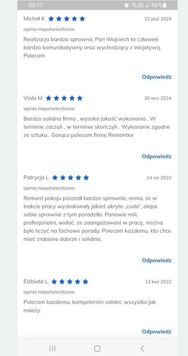 Remonty Gładzie Malowanie Panele