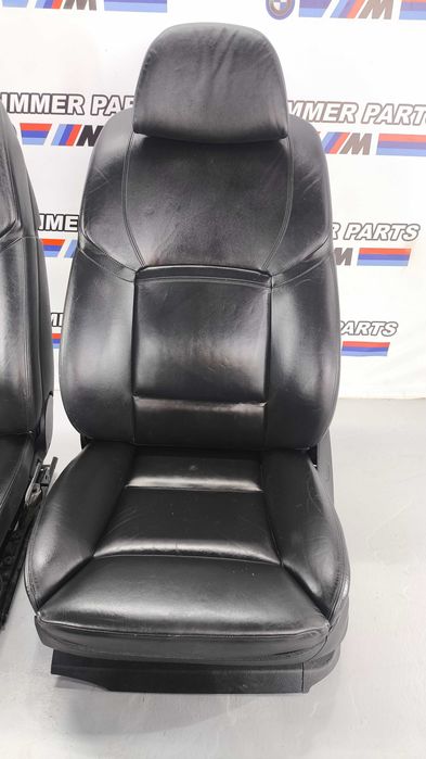 Bancos BMW Serie 5 (F11) Pack M (Couro Preto)  100% Elétricos