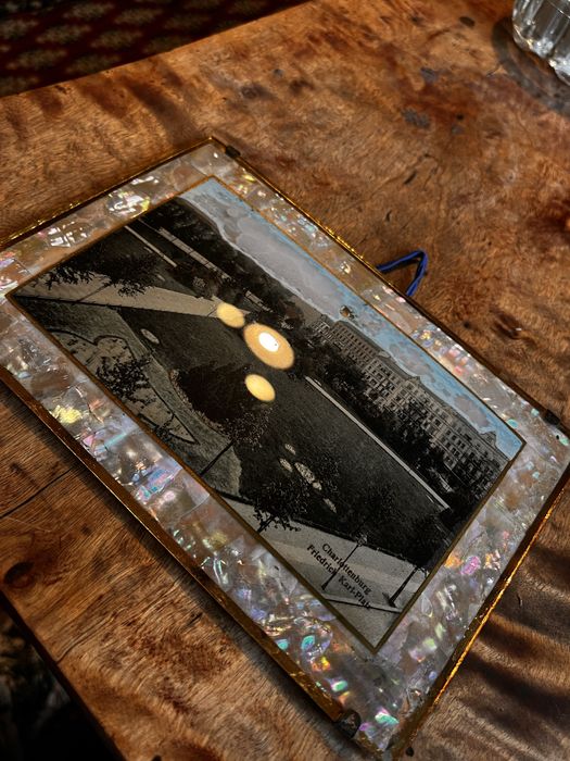 Obrazek masa perłowa  stary kolekcja