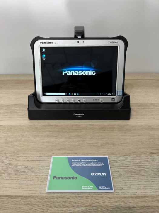 Panasonic ToughPad FZ-G1 MK4 | i5 6ª Geração | 10'' FHD Touch | 8GB Ram | 256GB SSD | Garantia 18 Meses