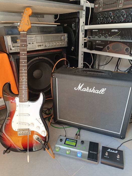 Amplificador Marshall a válvulas