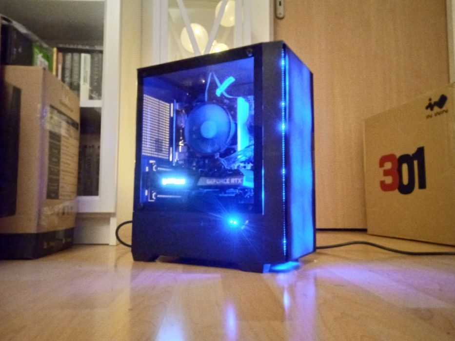 NOWY RTX 3070Ti i5 12400 f 16gb ddr4 ssd komputer do gier dla grafika