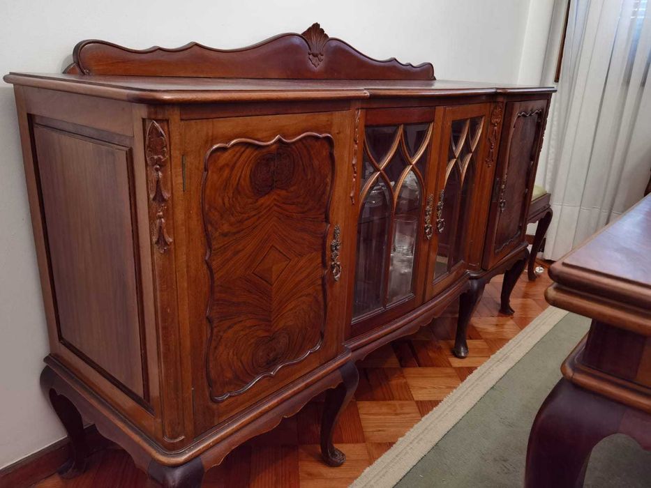 Conjunto completo sala estar e jantar de excelente qualidade